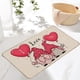 thumbnail image 4 of Yhmxh Alfombrillas de baño para baño Antideslizante Alfombra de baño Accesorios de baño Decoración del baño, 4 of 5