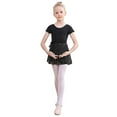 thumbnail image 6 of WOYY Ballet Leotards for Girls with Removable Skirt Ruffle Sleeve Ballet Dance Dress, Sizes 2-10, 6 of 8