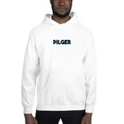 L Tri Color Pilger Hoodie Pullover Sweatshirt By Undefined Gifts