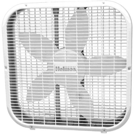 Holmes Box Fan, 20 Inches, White (HBF2010A-WWM)