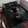 thumbnail image 1 of Majestic Black Panther Animal Twin Funda Nórdica / Juego de Funda de Cama 3D, 1 of 2