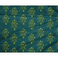 thumbnail image 4 of oneOone Polyester Lycra Fabric Floral Block Printed Fabric 1 Yard 56 Inch Wide, 4 of 4