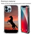 thumbnail image 4 of Black Horse Case for iPhone 13 Pro Max,Aesthetic Art Design TPU Bumper Cover Case, 4 of 6