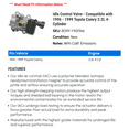 thumbnail image 2 of Idle Control Valve - Compatible with 1996 - 1999 Toyota Camry 2.2L 4-Cylinder 1997 1998, 2 of 2