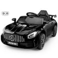 thumbnail image 1 of VOLTZ TOYS Licensed Mercedes-Benz AMG GTR 12V Kids Ride On Car - Electric Sports Car with Remote Control, LED Lights & Music - Black, 1 of 6