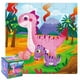 thumbnail image 1 of onlyliua Promoción de Temporada Caja de Papel de Madera con 24 Pequeños Rompecabezas de Transporte de Dinosaurios, Rompecabezas Cognitivo de Educación Temprana para Niños, Caja de Regalo Portátil, Ju, 1 of 2