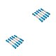 thumbnail image 3 of Tholdsy 5 piezas de varillas de dirección de coche RC, modelo de varillas de tracción de vehículo, reemplazo de actualización de Azul 2piezas, 3 of 6