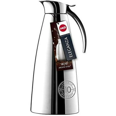 Emsa Eleganza Stainless Steel Insulated Carafe, 44-Ounce