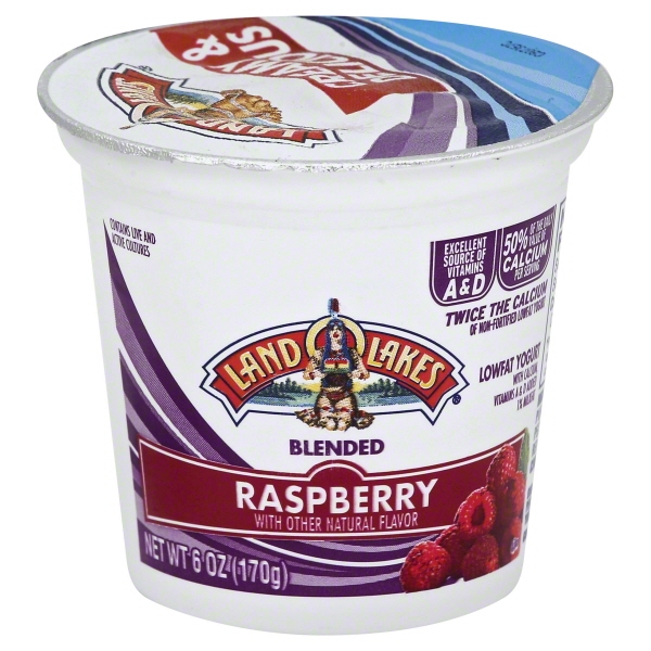 Land O Lakes Lol Raspberry Lowfat Yogurt