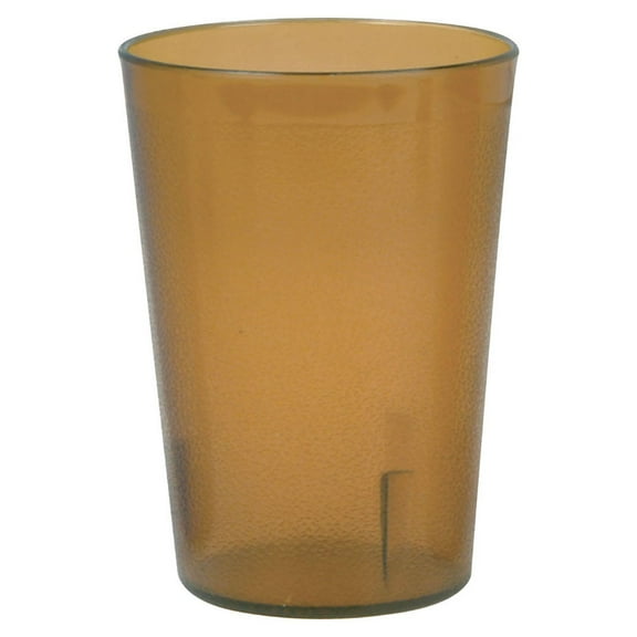 Excellante 8 oz tumblers, amber, comes in dozen