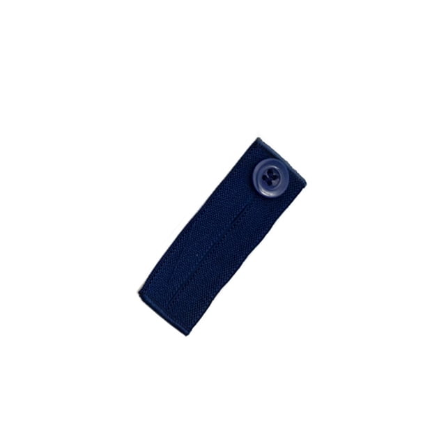 Toystoory Extensor de cintura ajustable cintura elástica DIY expansor resistente al desgaste botones de costura extensión hebilla traje Jeans hombres Tela de costura y artesanía Azul oscuro/83x25mm Toystoory HA066867-06
