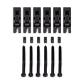 thumbnail image 4 of 6Pcs Metal Guitar Locked String Saddles for Floyd- Tremolo Bridge Parts, 4 of 7