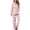 06 Pink1, variant on Awdenio Womens Pajamas Sets , Women Fashion Print Long-Sleeved Trousers Pajama Set Two-Piece