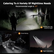 LED Night Flight Aassist Light for DJI Mini 5 Pro Propeller Holder Accessories, Quick-Release Searchlight Night Flight/Emergency Flashers/Flight Light for DJI Mini 5 Pro