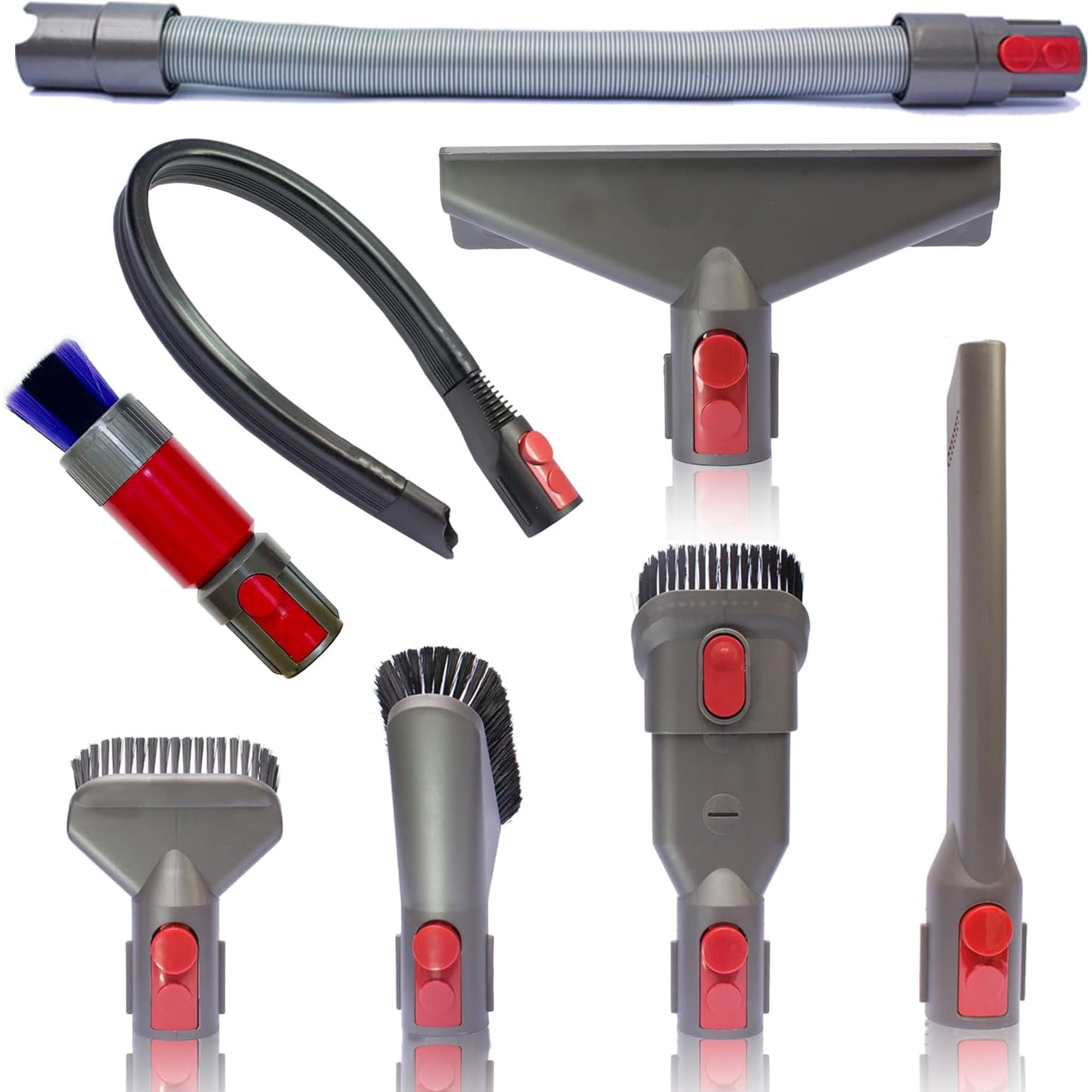 Replacement Attachments for Dy*son V7 V8 V10 V11 V15 - Vacuum Accessories for Home and Car Cleaning