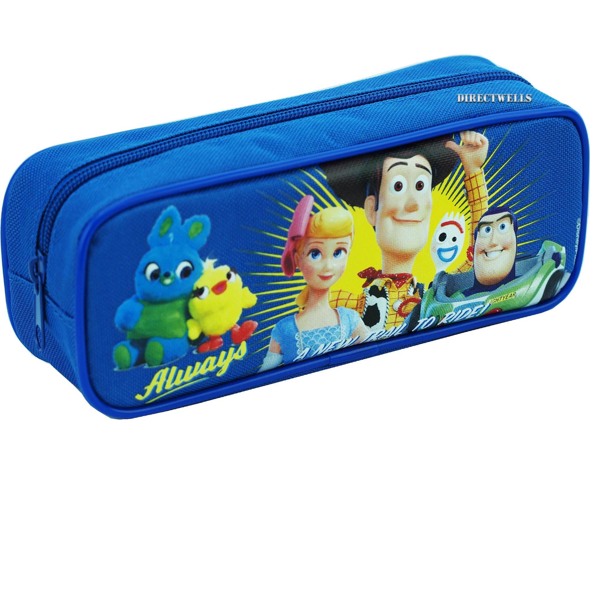 Toys Story 4 Blue Pencil Case