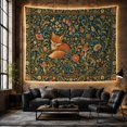 thumbnail image 6 of Floral Garden Rich with Botanical Arts Crafts, Nostalgic Vintage for Botanical Art Lovers, Aesthetic Wall Decor, Mother'S Day Gift, Tapestry Wall Hanging for Dorm and Living Room, 6 of 7