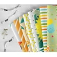 thumbnail image 6 of Soimoi 8 Pc Fat Quarter Bundle -Tropical SummerPrint 18"x 22"DIY Patchwork-100% CottonPre-Cut Quilting Fabric (Multicolor), 6 of 8