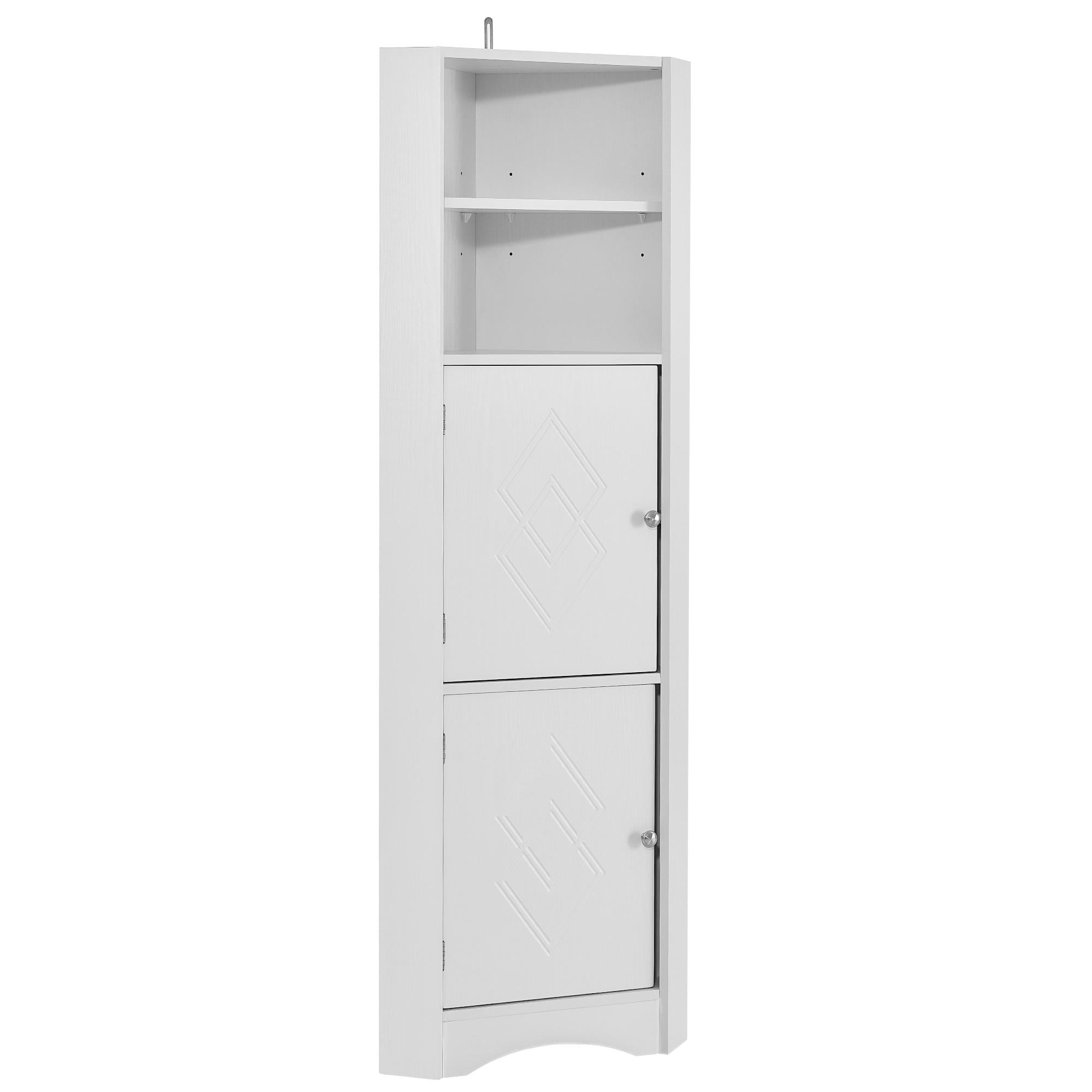 Ktaxon Rolling Narrow Bathroom Side Storage Cabinet Organizer Rack
