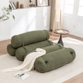 thumbnail image 2 of Jopath Adjustable Floor Sofa, Corduroy Lazy Sofa with Adjustable Straps for Versatile Configurations Multi-Person Leisure Chair for Living Room Bedroom Green, 2 of 8