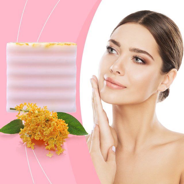 Fiudx Jabón Esencial, Barra Nutritiva de Limpieza Profunda, Fórmula Suave con Ph Equilibrado, Fragancia Natural Duradera, Limpieza Facial Diaria para La Ducha, Todo Tipo de Piel, Decoración Exquisita