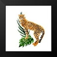 thumbnail image 2 of Warren, Annie 12x12 Black Modern Framed Museum Art Print Titled - Cheetah Outlook II, 2 of 5