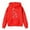 00-Red167, variant on Oiyii Little Girls Cat Dog Paw Line Graphic Hoodie Long Sleeve Printed Casual Hooded Sweatshirt Daily Play Pullover Top,Red