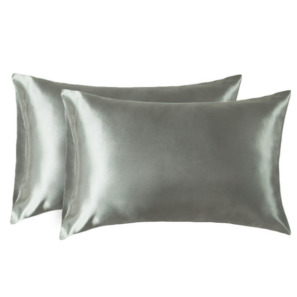 grey pillow cases