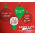 Peppermint Candy Cane Spoons Pack of Six
