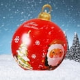 thumbnail image 1 of Venta de bolas inflables de Navidad, 60 cm, grandes, para exteriores, de PVC, para Navidad, inflables gigantes, reutilizables, muñecos de nieve de Papá Noel, para decoración de jardín y patio de Navid, 1 of 5