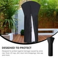 thumbnail image 3 of OULII 1Set Patio Heater Cover with Zipper for Rain and Bird Droppings Protection 47.2x33.5x18.9in, 3 of 8