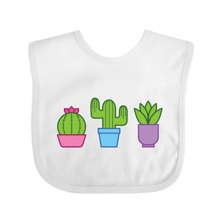 

Inktastic Cactus and Plants Gift Baby Boy or Baby Girl Bib