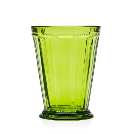 Greek Glass - Godinger Hamilton House Green Stemless Wine Glasses, Set of 4