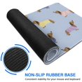 thumbnail image 6 of Long Mouse Pads for Desk,Colorful Funny Dachshund Desk Mats on Top Of Desks, Desk Mouse Pad Extra Large with 3mm Non-Slip Base and Stitched Edge for Gaming,Office,Work,Home 31.5"x15.7", 6 of 6