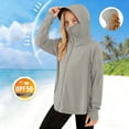 thumbnail image 2 of hotojiny Kids Lightweight Jacket Toddler Boys Girls Active Zipper Sun Protection Cooling Hooded Shirt for Running Outdoor 1-13 Y, 2 of 7