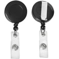 thumbnail image 2 of Queilt 20 Pcs Clips Rétractables pour Badge pour Suspendre Carte d'Identité Nom Porte-Clés, 2 of 5