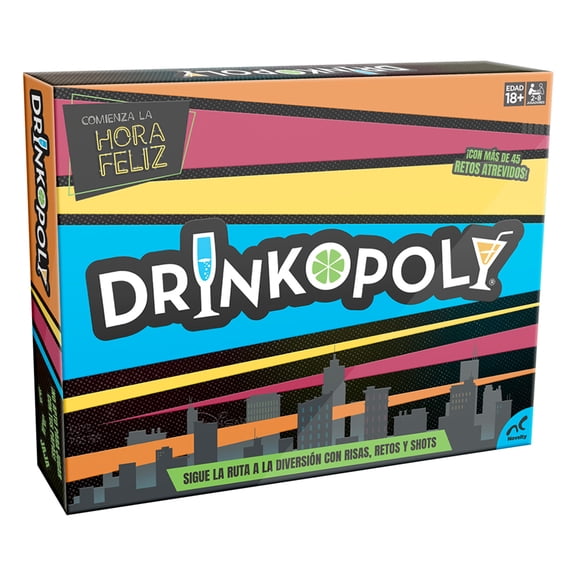 Juego de Mesa Novelty Drinkopoly
