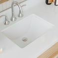 thumbnail image 3 of ARIEL Monroe 61 Inch Single Rectangle Sink Bathroom Vanity With Pure White Quartz Countertop 1.5 Inch Edge In Grey, 3 of 7