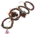 thumbnail image 3 of Parrot Ring Toy Safe Simple To Use Parrot Ring Swing Toy Hand Knitted Chewable For Birds For Parrots ANGGREK Otros, 3 of 8