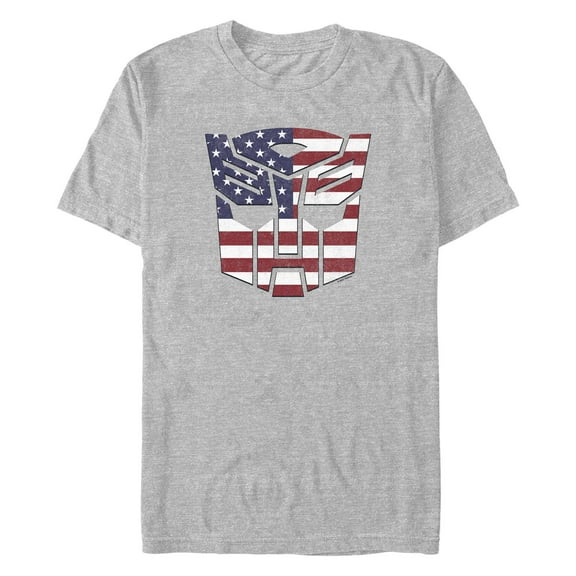 Men's Transformers Flag Icon Graphic T-Shirt