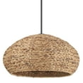 thumbnail image 2 of Hunter - Cambria 3-light Matte Black, Large Pendant Light, Dimmable, Casual Style, Mushroom Shaped, for Bedrooms, Dining, Living Rooms - 48070, 2 of 8