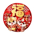 thumbnail image 4 of Abbraccia Chinese New Year Decorations 2024 Door Stickers Window Clings Decal Gift Dragon Decorative for Living Room Front Door Bedroom B 36cmx36cm, 4 of 10