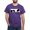 Purple, variant on CafePress - Tractor Chick_1 Light T Shirt - Men's Classic Cotton T-Shirts