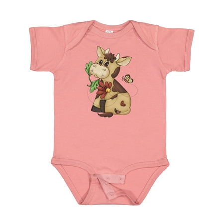 

Inktastic Corky Cow Gift Baby Boy Bodysuit