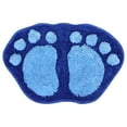 thumbnail image 6 of Soft Nonslip Water Absorbent Floor Mat Bedroom Bathroom Door Mats Carpet 58.5 * 38cm Blue, 6 of 6