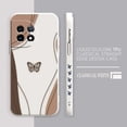 thumbnail image 3 of Case For Oneplus 5 6 9 9R 8 8T 7 7T A3 2 2V NORD 3 2 Lite Pro Simple Liquid Silicone Case Beautiful Butterfly, 3 of 5
