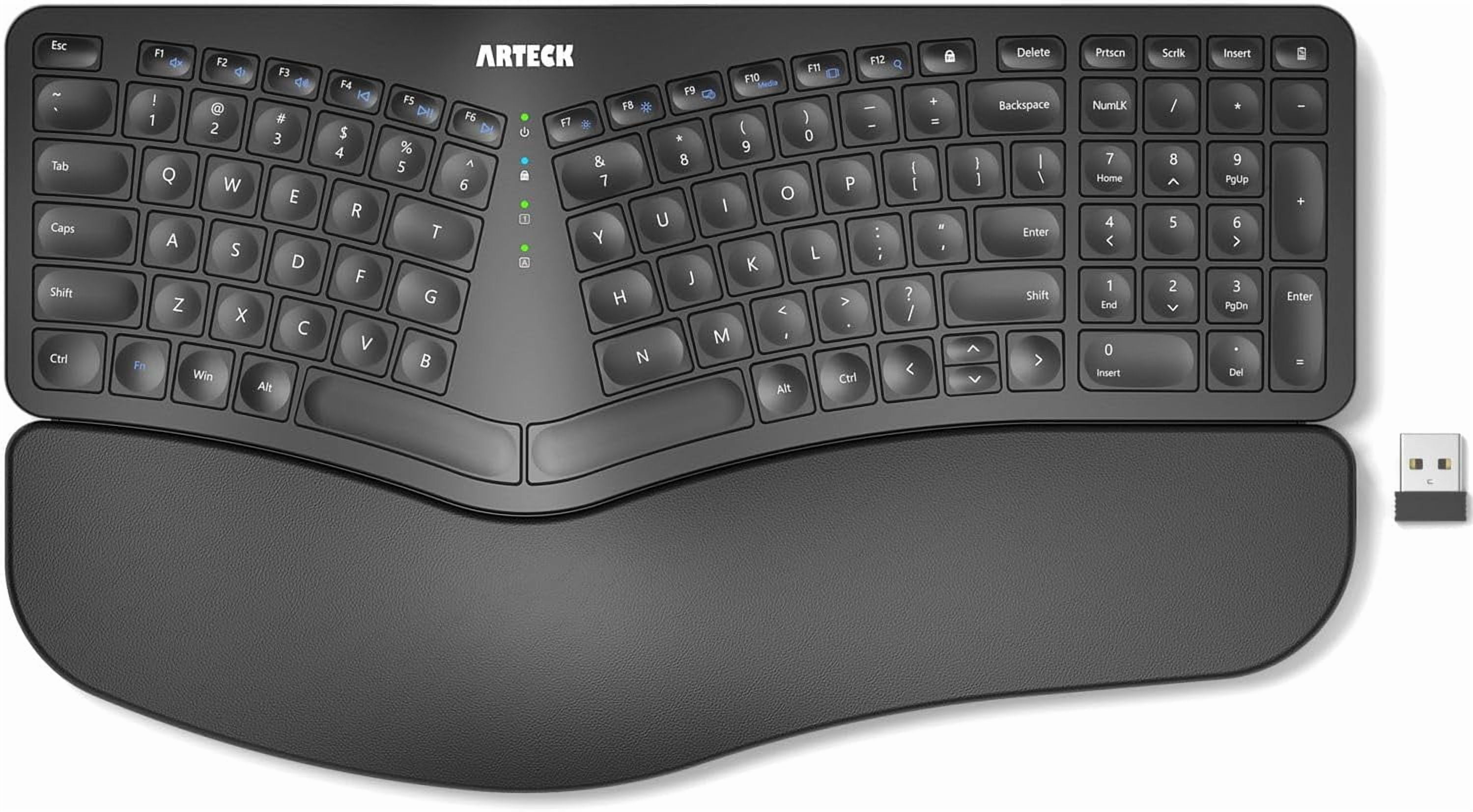 Logitech ERGO K860 Full Size Quiet Wireless Ergonomic Keyboard