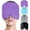 Purple, variant on Headache Migraine Relief Cap,Gel Hot Cold Therapy Migraine Relief Cap,Comfortable & Strechable Ice Pack Eye Mask for Puffy Eyes, Tension, Sinus & Stress Relief,Grey