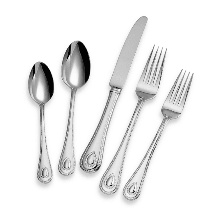 Lenox 65-Piece French Perle Flatware Set