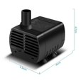 thumbnail image 5 of Bomba de agua sumergible CHAO negra ajustable 200 l/h 3 W USB, 5 of 5